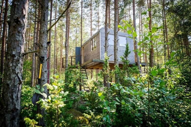 Лоджи Unique treehouse for two Orissaare-5