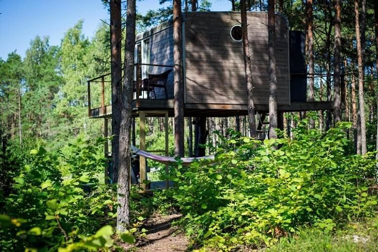 Лоджи Unique treehouse for two Orissaare-9